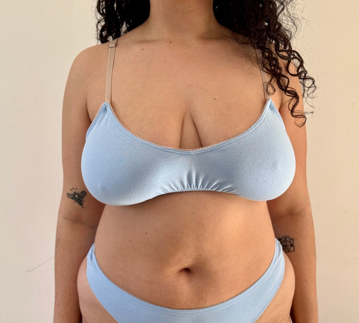 Top Soledad - celeste